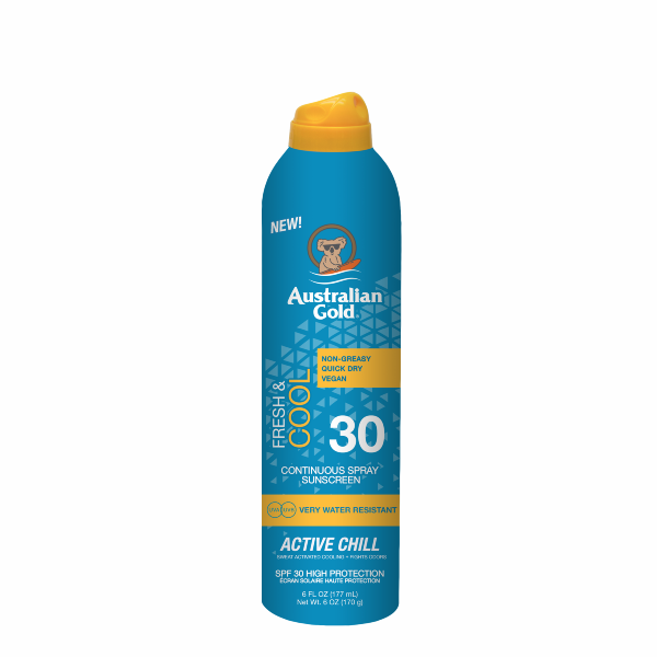 Australian Gold - Active Chill Sunscreen Spray SPF 30 (177 ml) 
